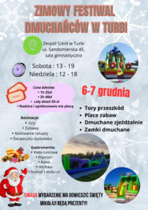 Read more about the article Zimowy Festiwal Dmuchańców Turbia – atrakcje, program i ceny